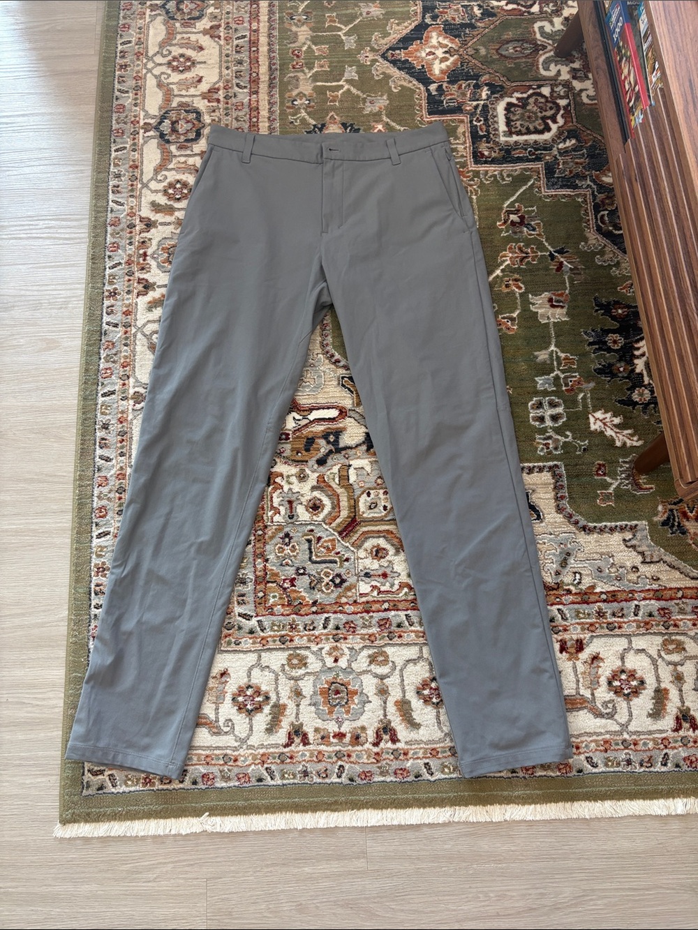 lululemon Men's Slate Gray Stretch Chinos